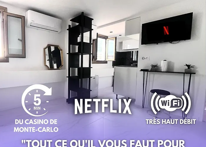Studio Confort Business 20M2 - 2 Min A Pied De Monaco